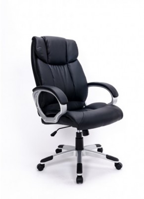  ADJ. OFFICE CHAIR W. GAS LIFT BLACK 